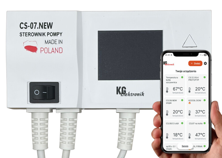 Sterownik pompy c.o.  CS-07.NEW.WIFI