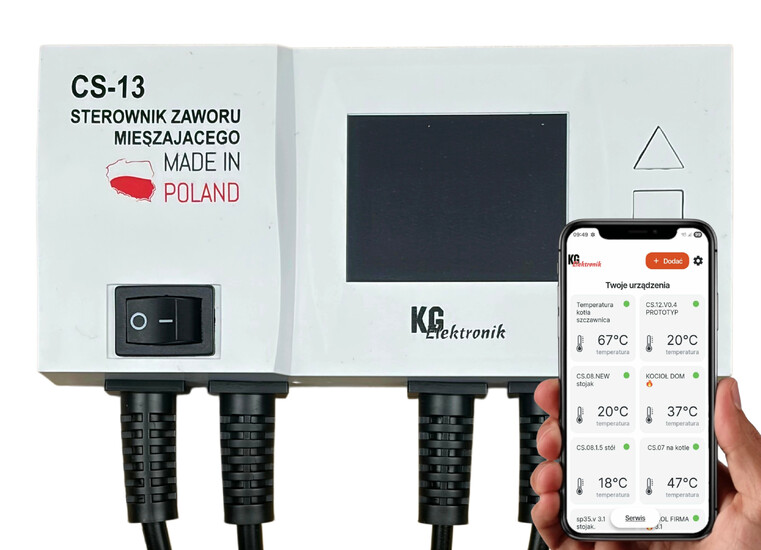 Sterownik siłownika zaworu 3D/4D  CS-13.NEW.WIFI