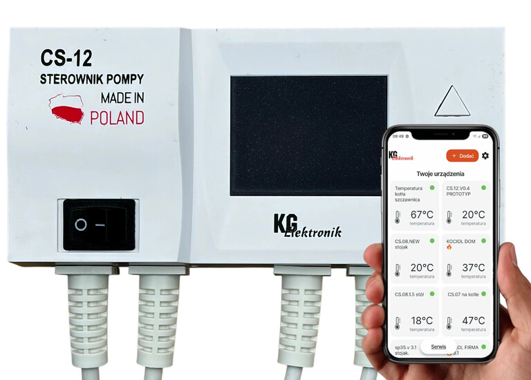 Sterownik pompy cwu  CS-12.NEW.WIFI