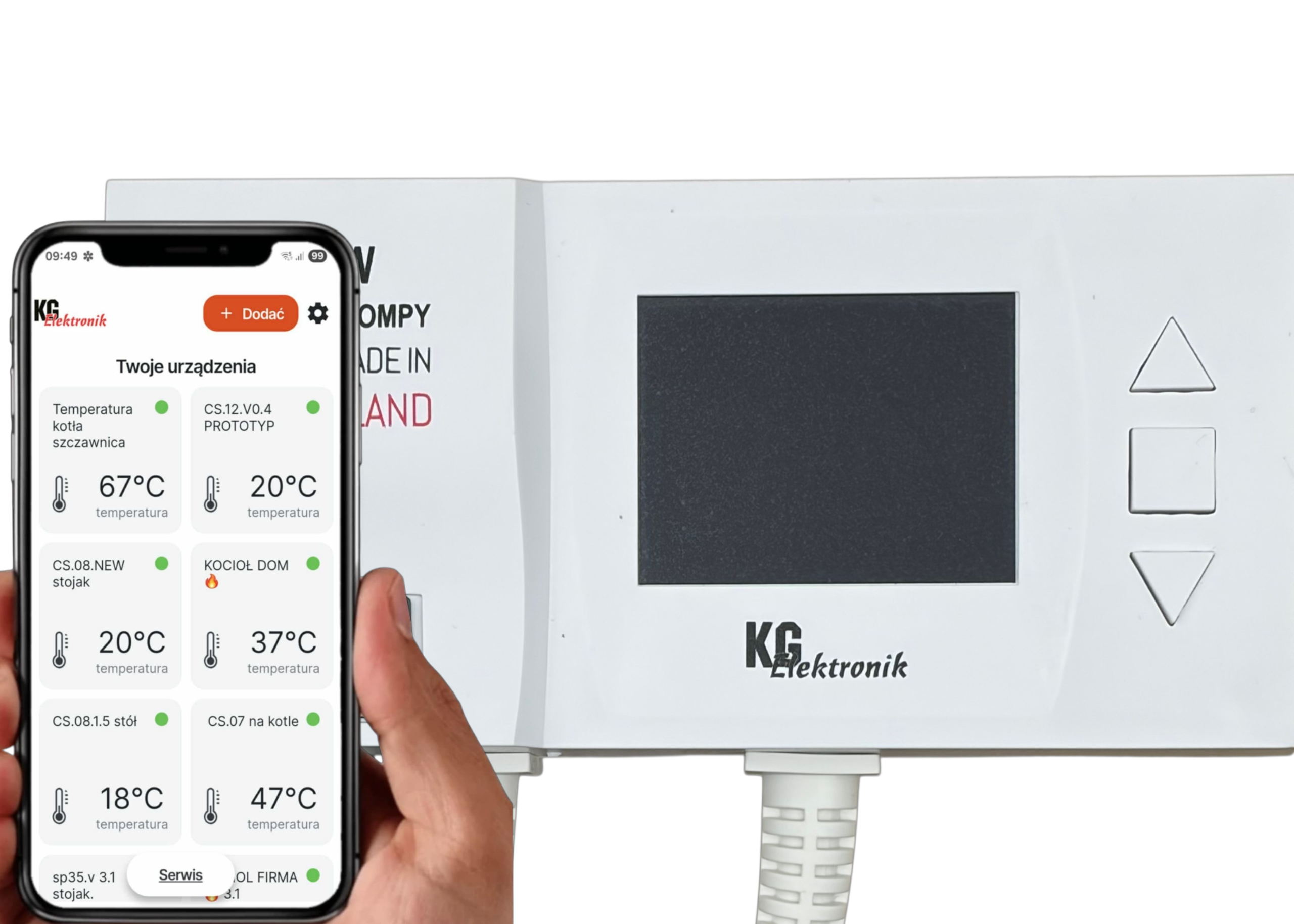 Sterownik CS-09.NEW.WIFI   pompy kolektora słonecznego