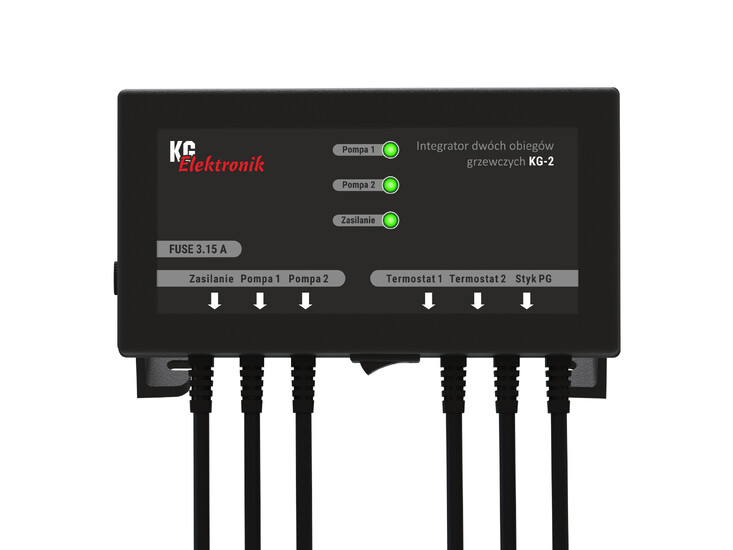 Sterownik KG-2   Integrator dwóch obiegów grzewczych