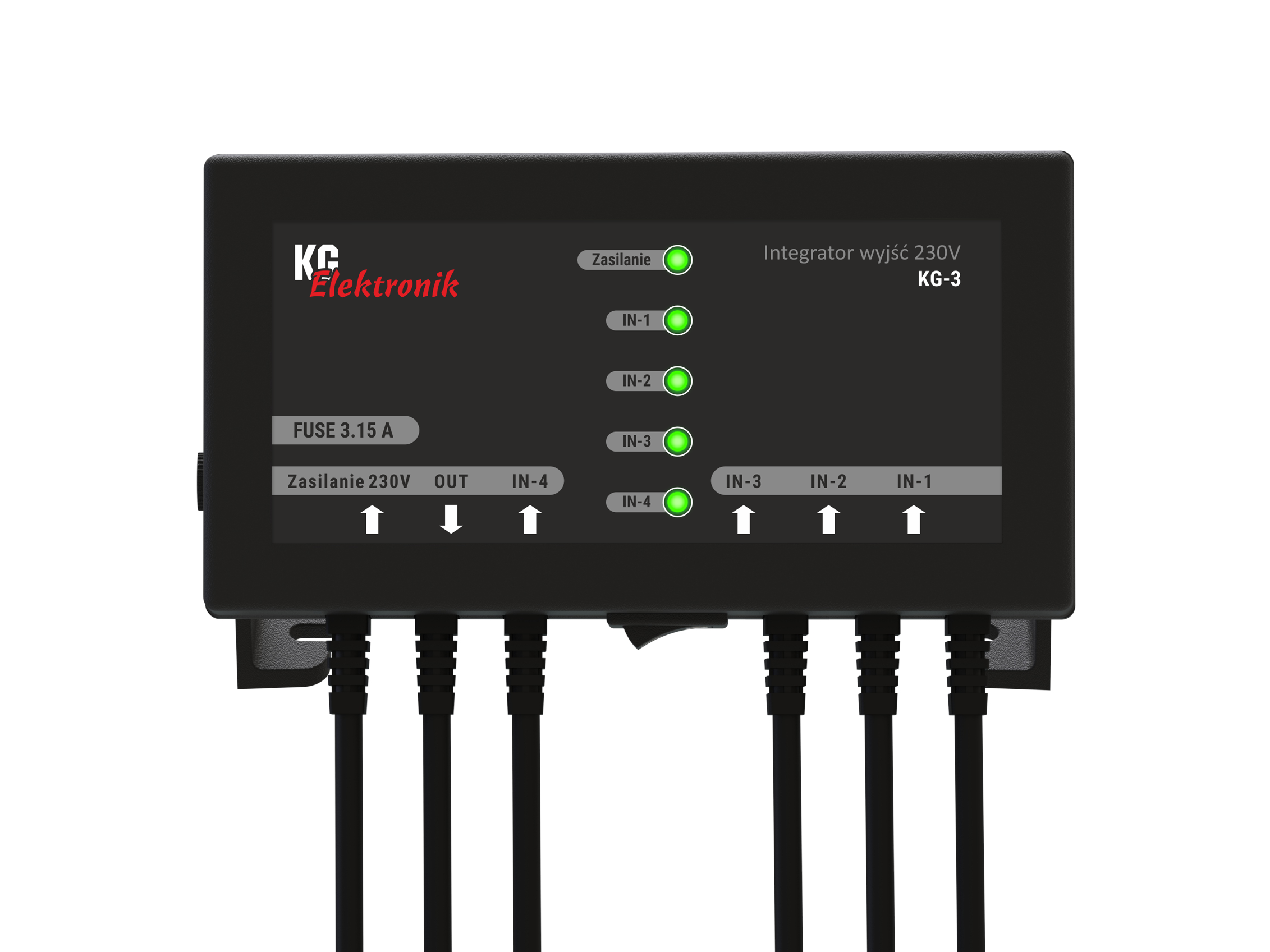 Sterownik KG-3   Integrator wyjść   230V
