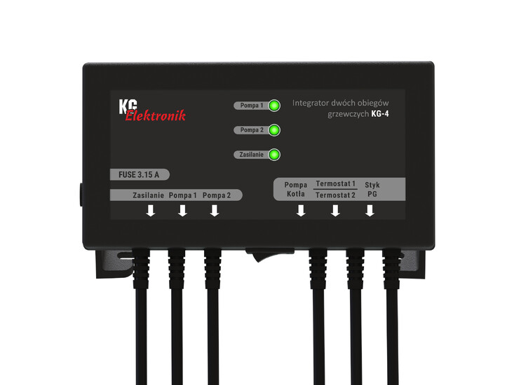 Sterownik KG-4 Integrator dwóch obiegów grzewczych...